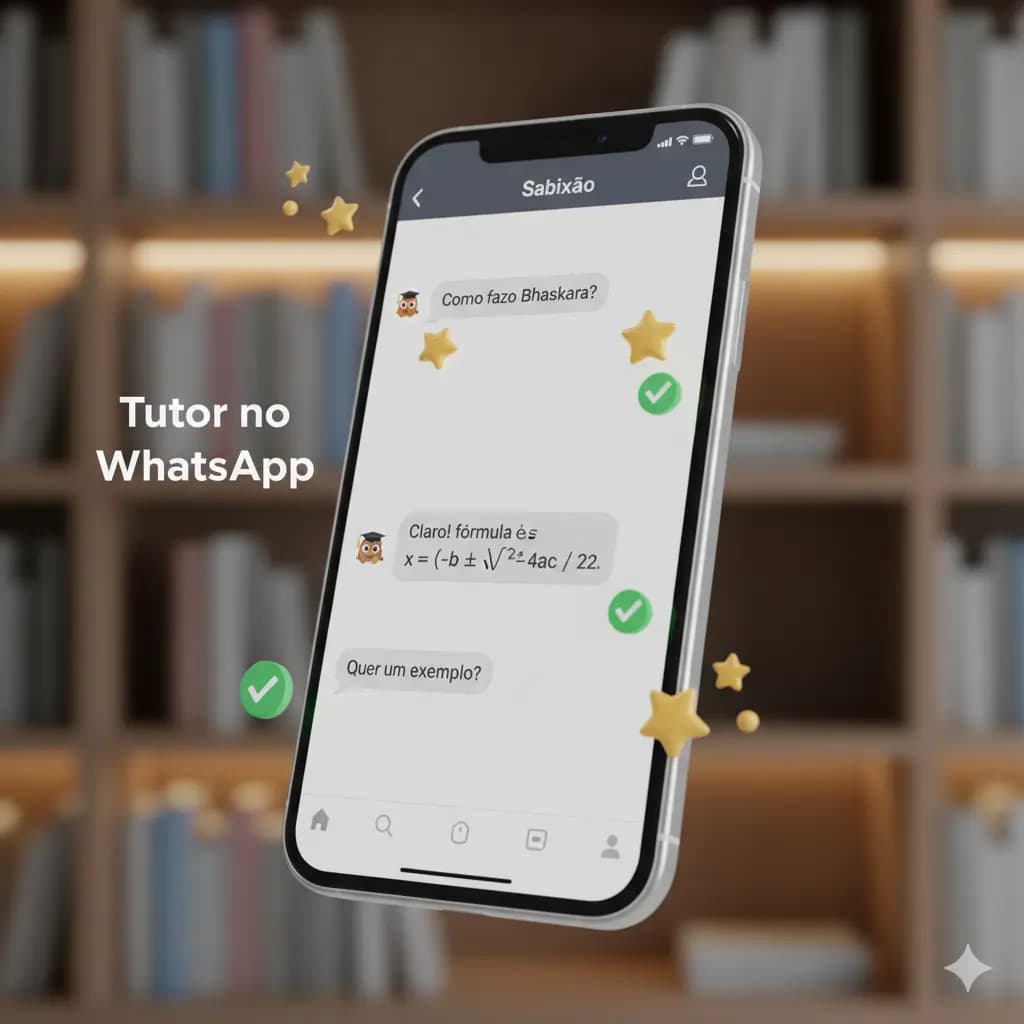Sabixão resolvendo problemas de estudo
